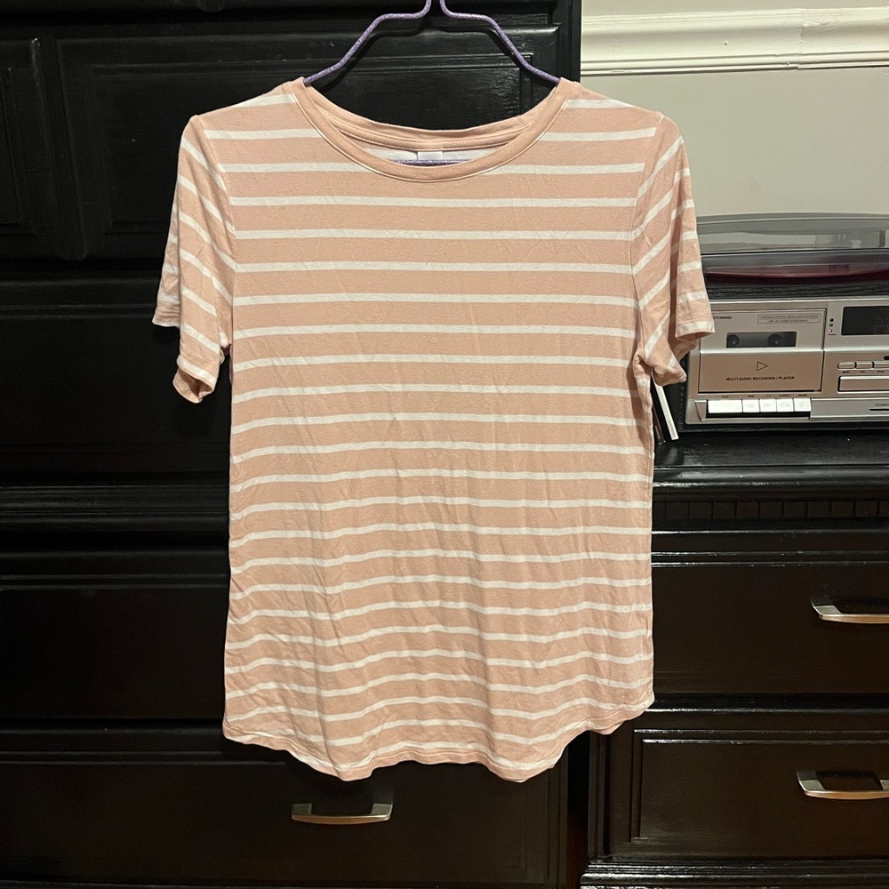 A pink shirt from old navy